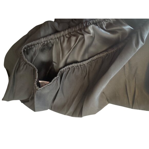 NWT Choosy Extra Small Off-Shoulder Ruffle Crop Top Polyester Spandex Blend - Picture 9 of 12